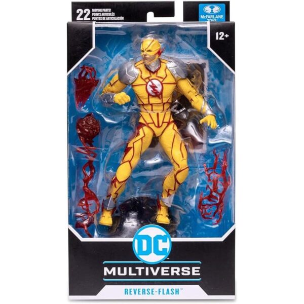DC Gaming Reverse Flash Figura de acción de 7 pulgadas con_5