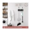 Ilyapa Soporte de pared para escobas almacenamiento de_5