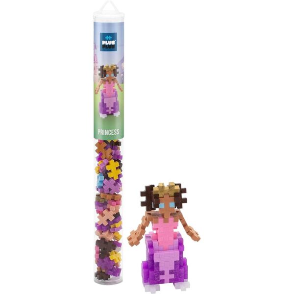 PLUS PLUS Mini tubo para hacer una princesa 70 piezas_1