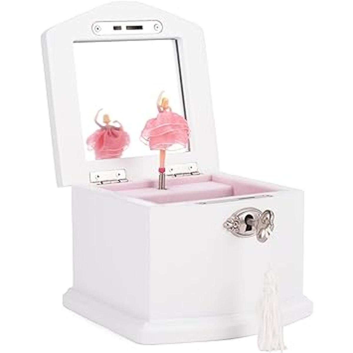 Cottage Garden Ballerina Joyero musical de madera de 5