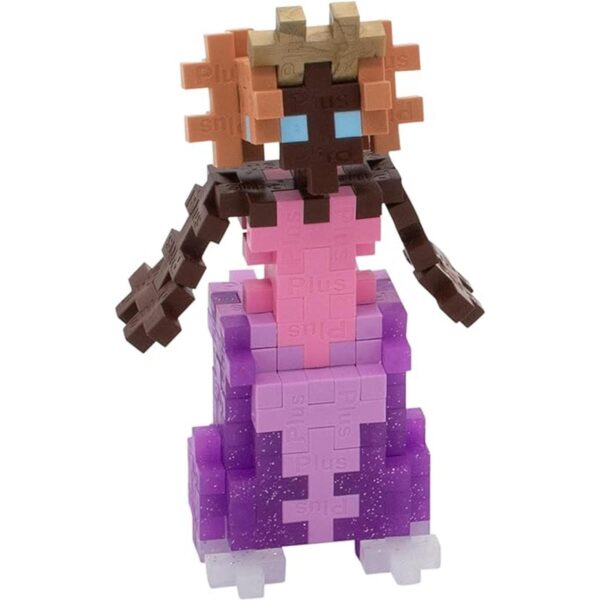 PLUS PLUS Mini tubo para hacer una princesa 70 piezas_3
