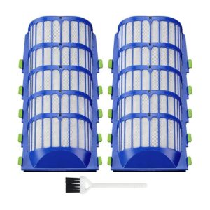 Blutoget Paquete de 10 filtros Roomba Aero Vac_1