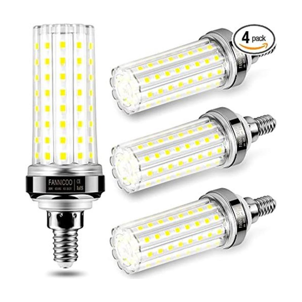 Bombillas LED E12 bombilla LED de maíz de 20 W