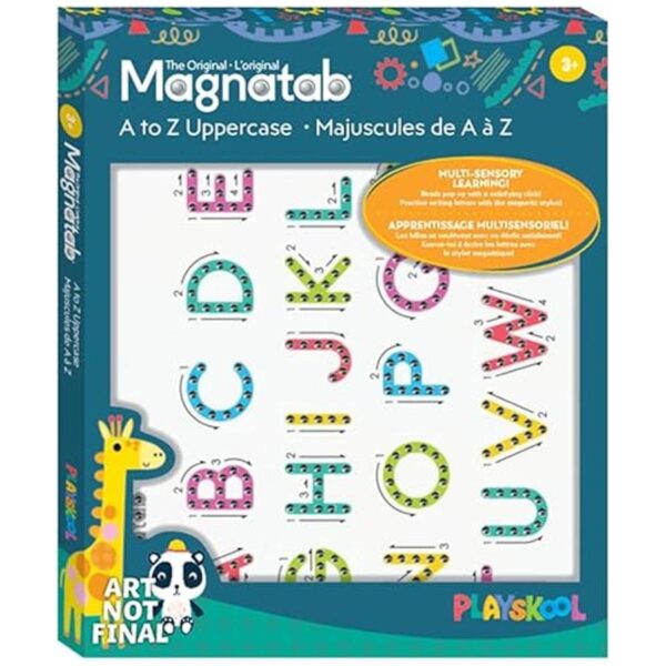 Magnatab Playskool A a Z mayúscula herramienta de dibujo_1