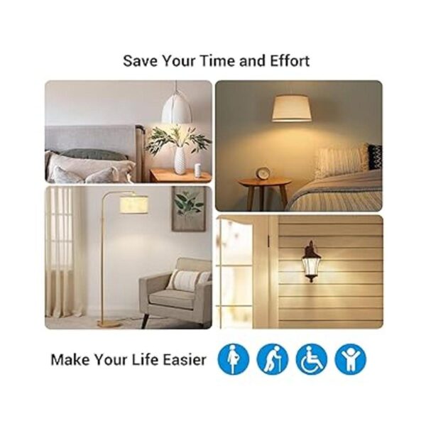 DEWENWILS Enchufe de luz de control remoto E26 E27_4