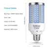 Paquete de 2 bombillas LED de maíz equivalente a 200 W_2