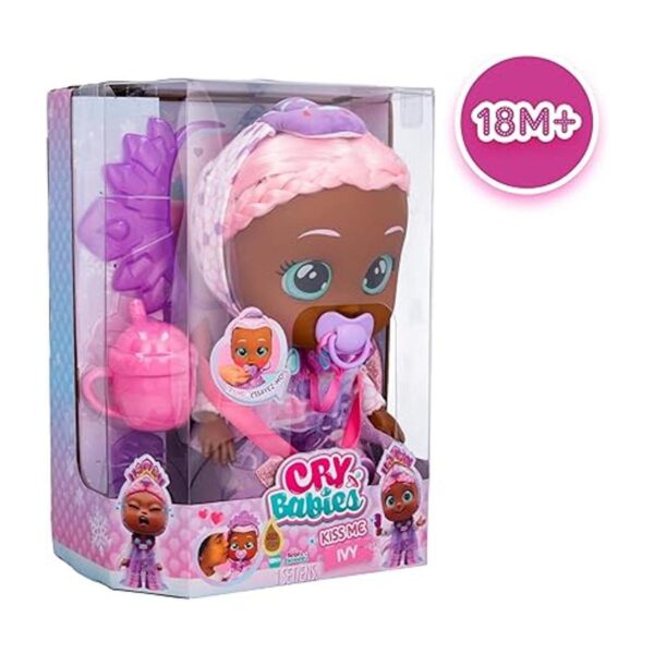 Cry Babies Kiss Me Princess Ivy Muñeca de bebé de 12