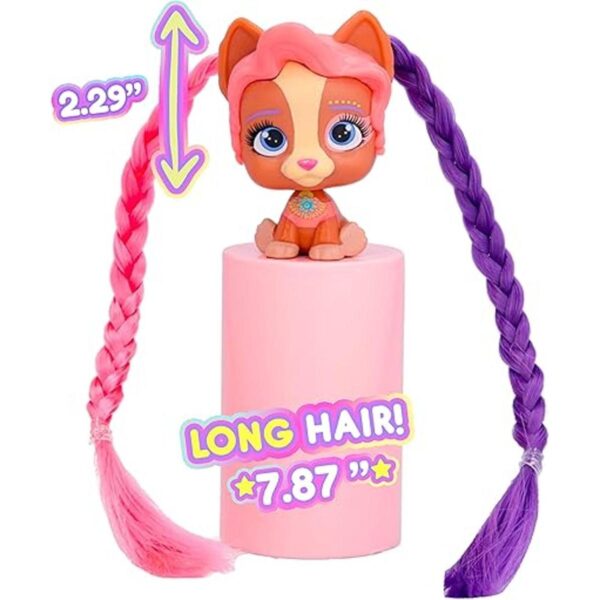 Paquete de 2 mini fans de VIP Pets Glam Gems Incluye