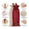 Homum 12 bolsas de vino de arpillera de primera calidad y