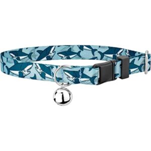 Country Brook Petz Collar de gato con tiburones_1