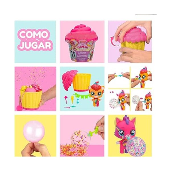 Bubiloons Confeti Más de 8 accesorios personaje sorpresa_5