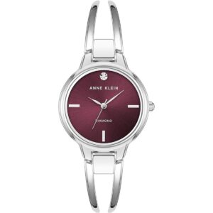 Anne Klein Reloj de pulsera con esfera de diamante_1
