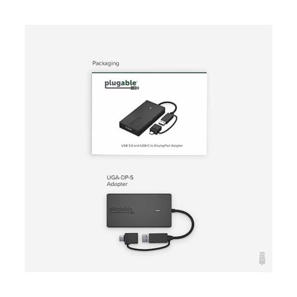 Plugable Adaptador USB C a DisplayPort adaptador_6