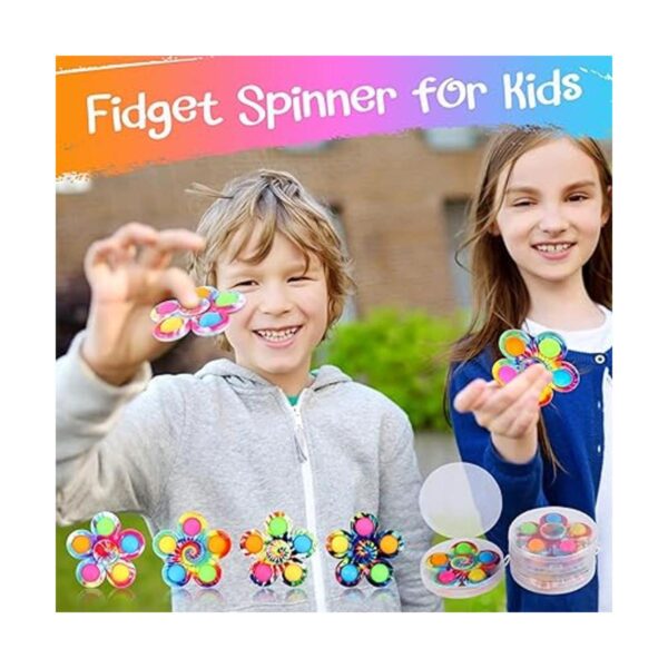 Gigilli Paquete de 24 recuerdos de fiesta Fidget Spinner_6