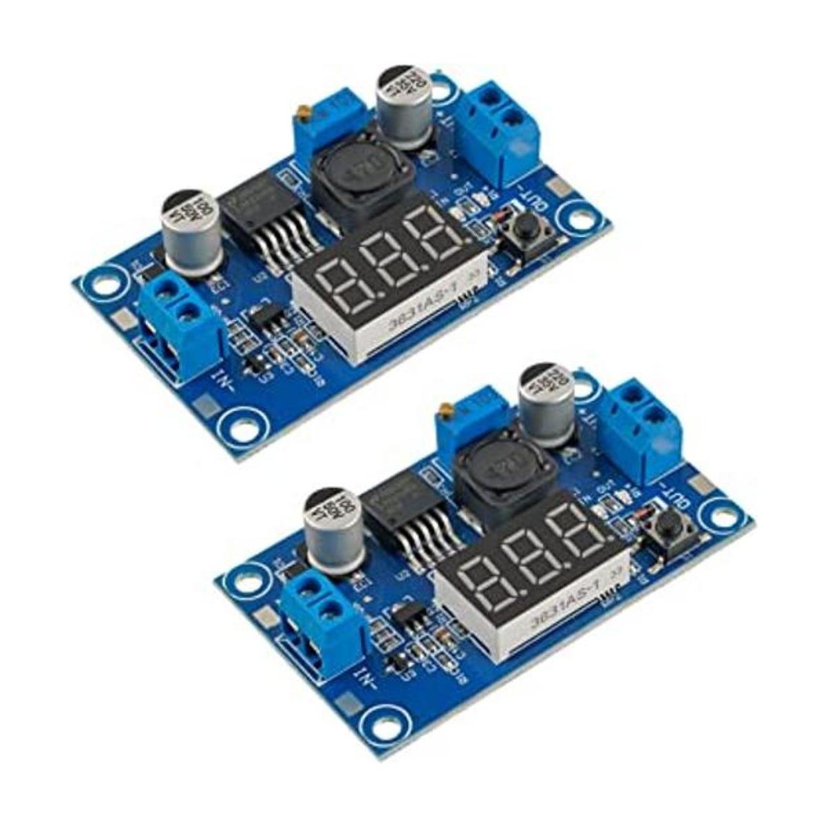 EPLZON LM2596 Regulador de conmutación con voltímetro LED