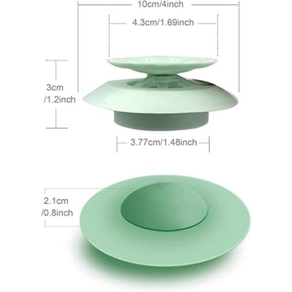 Tapón de drenaje de ducha coladores de silicona para_2