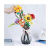 QLT Juego de construcción de ramo de flores de ladrillos_5