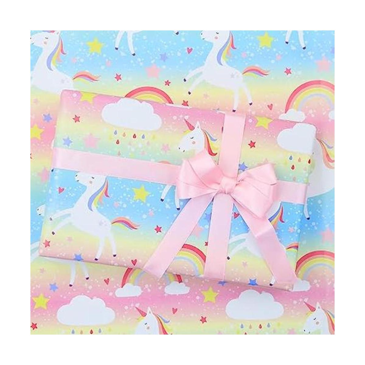 Papel de regalo de cumpleaños para niños y niñas papel de