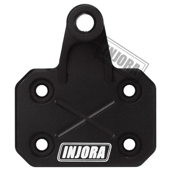 INJORA Soporte de rueda de repuesto de aluminio CNC para