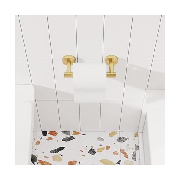 RARXTR Soporte de papel higiénico dorado SUS304 de acero_3