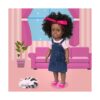 Ecore Fun Muñeca negra de 14.5 pulgadas juego de muñecas