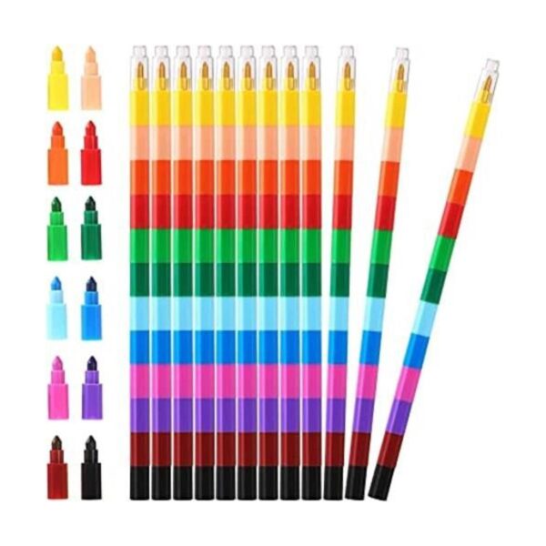 Crayones apilables apilables apilables para suministros de_1