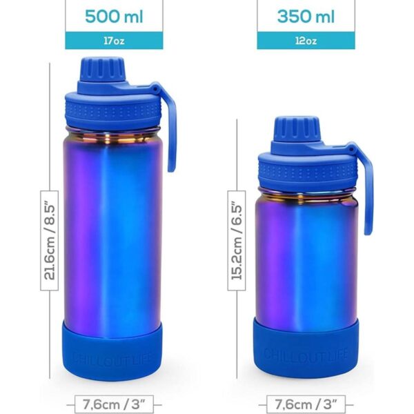 CHILLOUT LIFE Botella de agua aislada para niños de 17_6