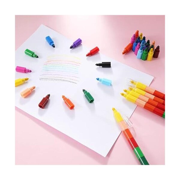 Crayones apilables apilables apilables para suministros de_5