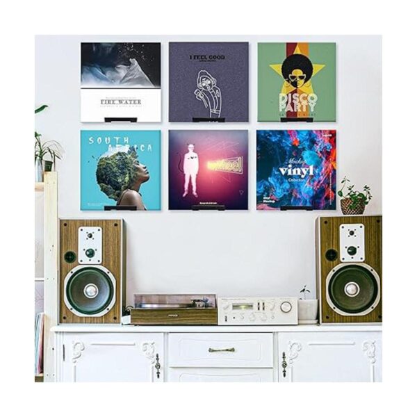 MyLifeUNIT Soporte de pared para discos de vinilo paquete_4