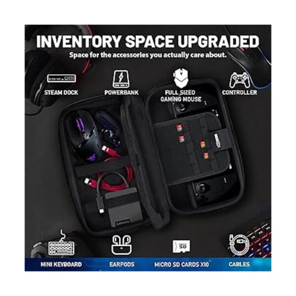 JUBMACH Steam Deck Carrying Case Compatible with Steam