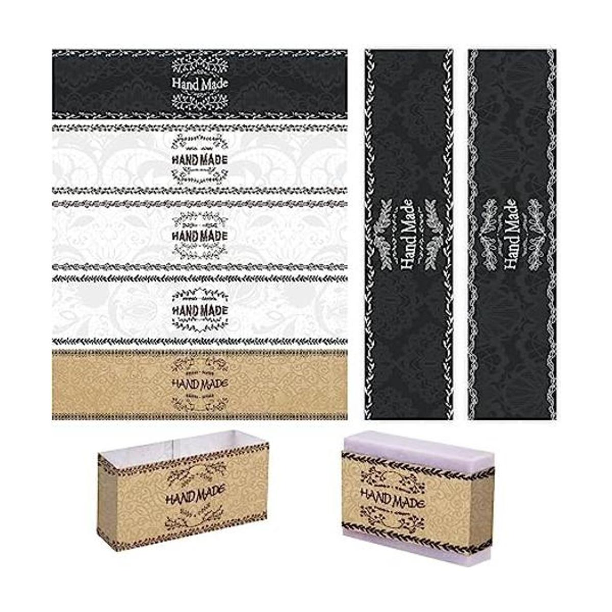 PH PandaHall 90 cintas de papel envolvente 9 estilos