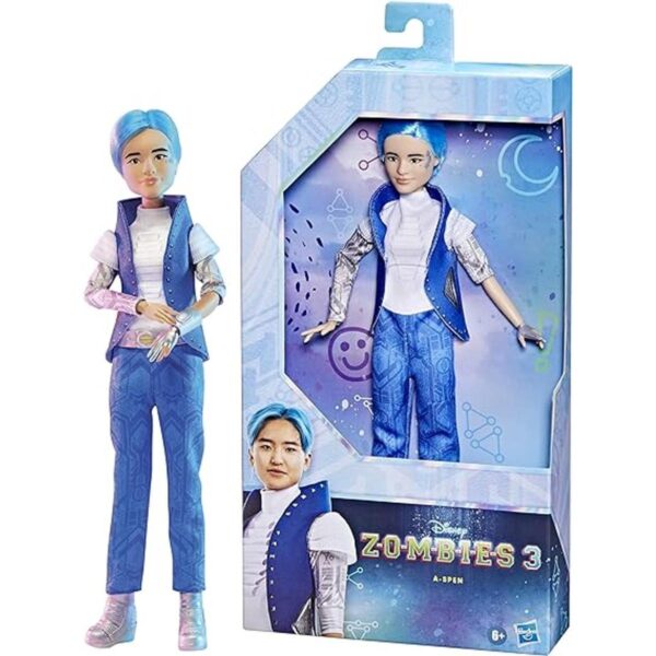 Disney Zombies 3 Aspen Muñeca de moda de 12 pulgadas con_2
