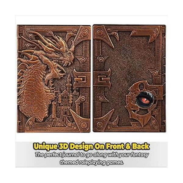 Cuaderno DND diario libro único de 200 páginas con_2