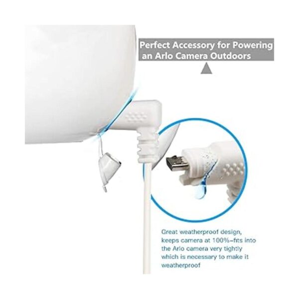 Arlo Cable de alimentación paquete de 2 unidades EaseBuy_5