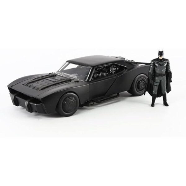 DC Comics 124 The Batman Batmobile Coche fundido a
