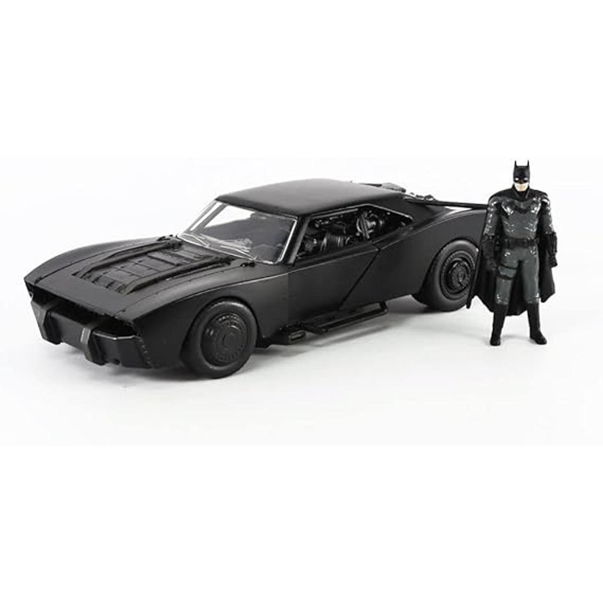 DC Comics 124 The Batman Batmobile Coche fundido a