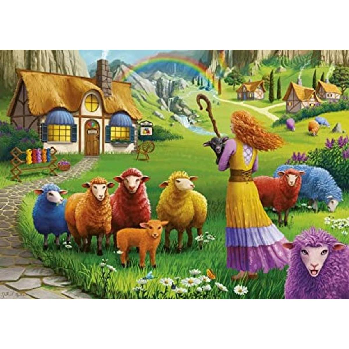 Ravensburger The Happy Sheep Yarn Shop Rompecabezas de
