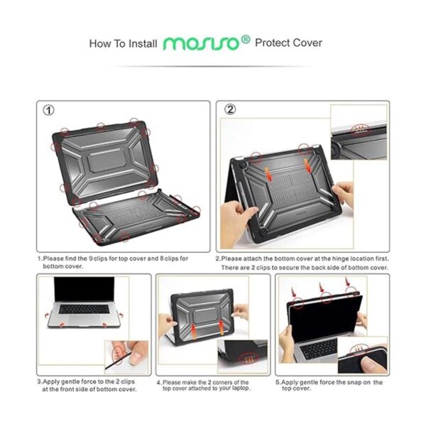 MOSISO Compatible con MacBook Pro de 16 pulgadas 2022 2021_3
