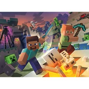 Ravensburger Monster Minecraft Rompecabezas XXL de 100_1