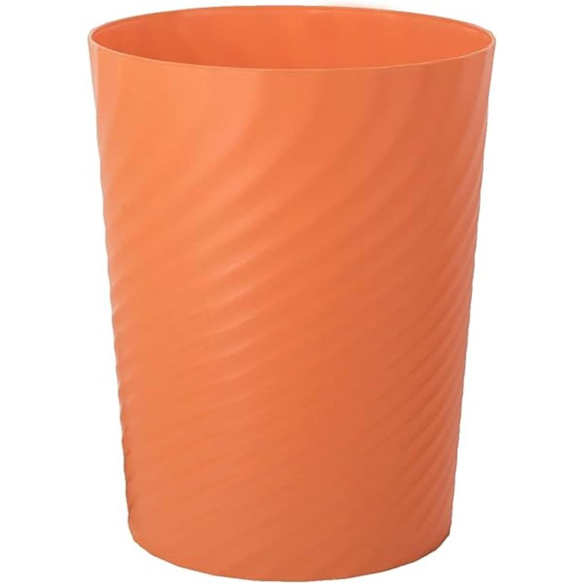 Basurero de plástico cesta de basura para baños cocinas