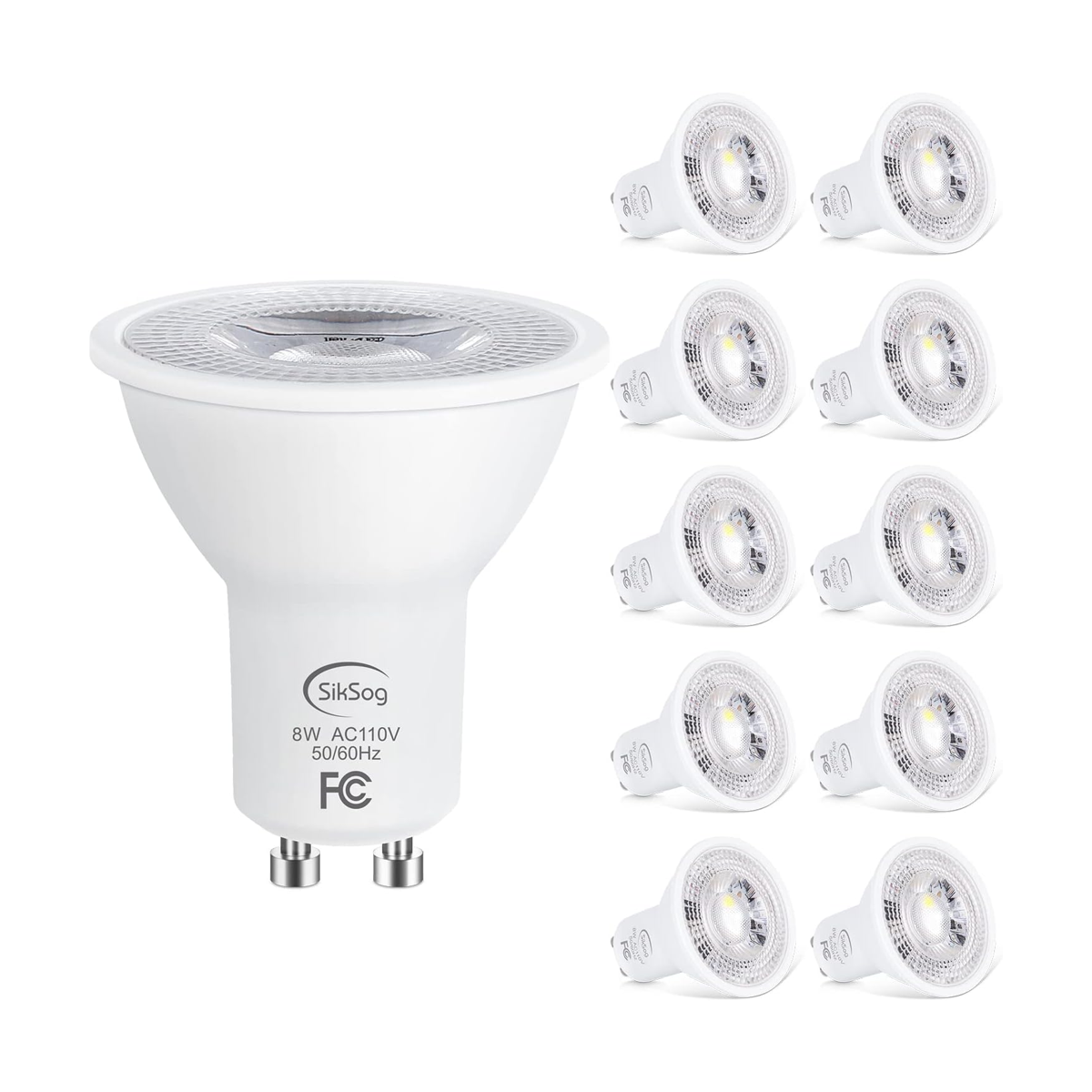GU10 LED Light Bulb 5000K Daylight White 70W Halogen