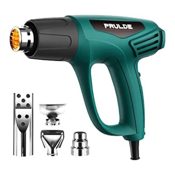 PRULDE Pistola de calor de 1500 W ajustes de temperatura_1