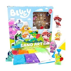 Bluey Sand Art crea tu propio kit de arte de arena de_1