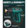 PRULDE Pistola de calor de 1500 W ajustes de temperatura_3