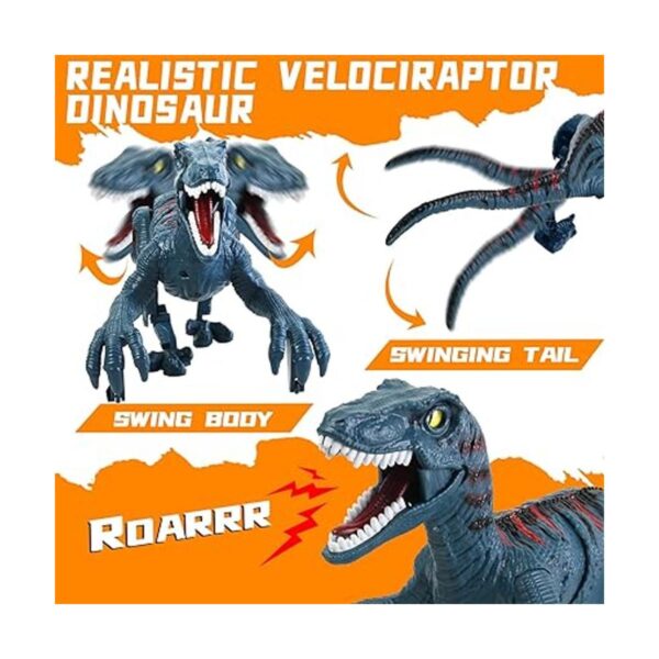 Juguete de dinosaurio con control remoto para niños de 5 a_3