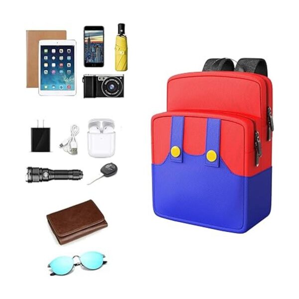 Linda mochila de Mario elegante para laptop para niñas y_4