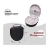LTGEM Funda rígida de EVA para auriculares Bluetooth