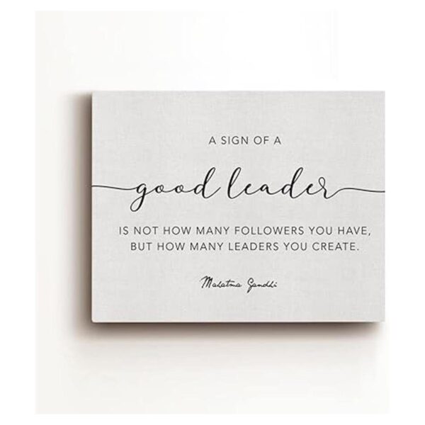 Best Mentor Gifts Lienzo inspirador para pared un signo_2