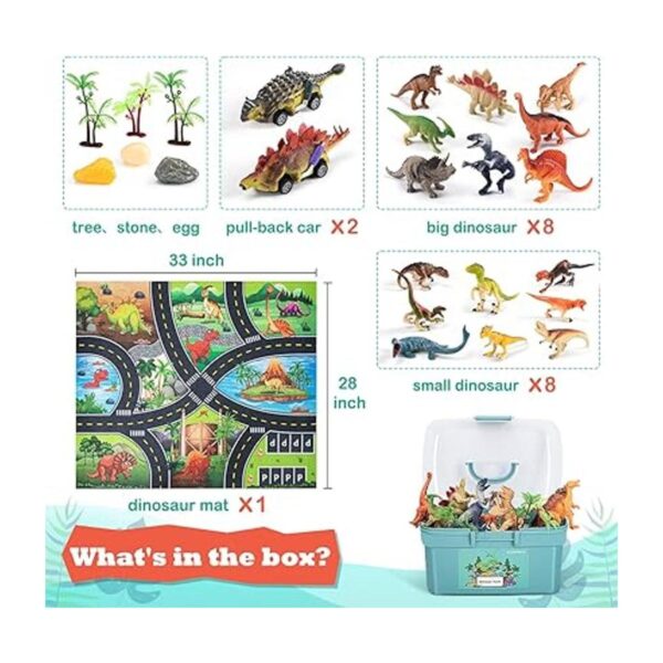 Kiddiworld Juguetes de dinosaurio para niños de 3 2 4_6