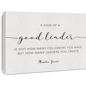 Best Mentor Gifts Lienzo inspirador para pared un signo_1